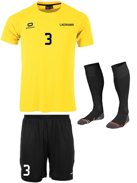 STANNO GAME KIT BOLT - Yellow